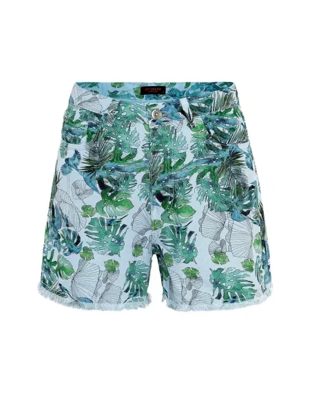 By Diess Collection Pantaloni deschis / verde albastru