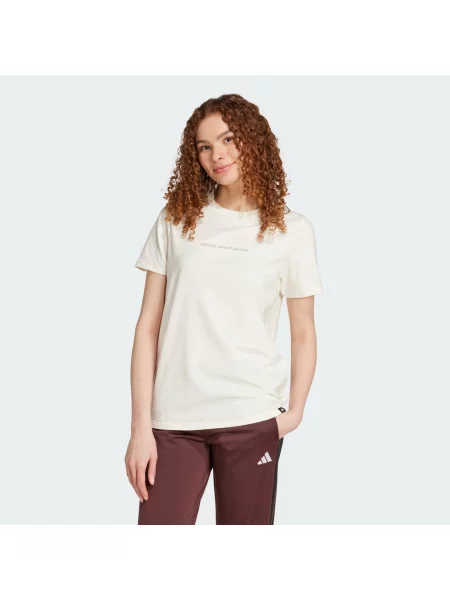 Codes Doodle Camp Graphic T-Shirt biała