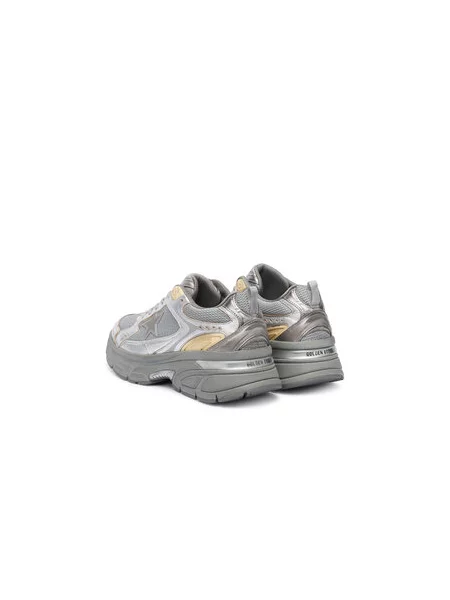 Laisvalaikio batai GOLDEN GOOSE Lightstar Sidabrinė auksinė
