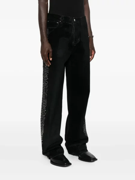 Blugi Amiri de catifea negru