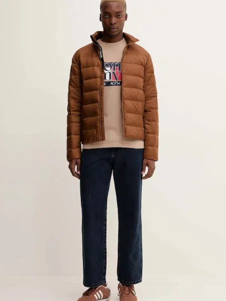 Tommy Jeans tričko béžové