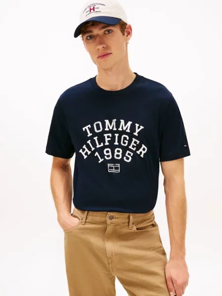 Tommy Hilfiger Koszulka Mężczyźni S niebieski