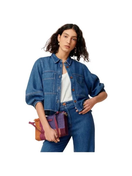 Krótka sukienka Sessun niebieska