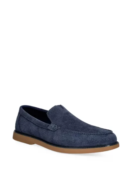 Szarvasbőr loafer Toms kék