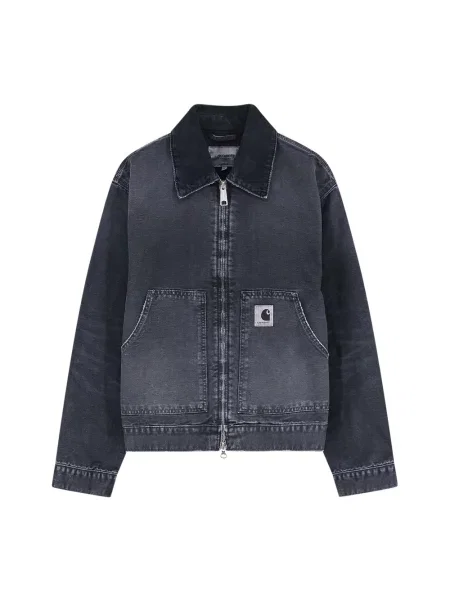 Kurtka jeansowa Carhartt Wip czarna