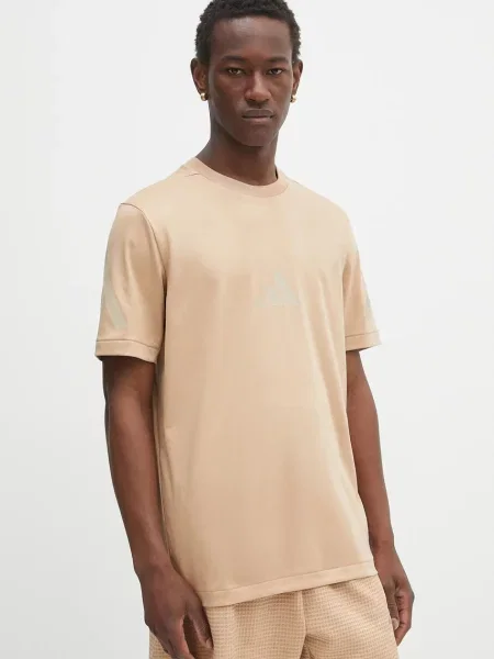 Adidas tricou din x Z.N.E cu imprimeu bej