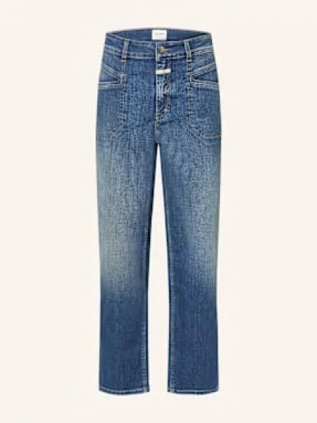 Closed Jeansy Slim Fit Mira-X blau niebieskie