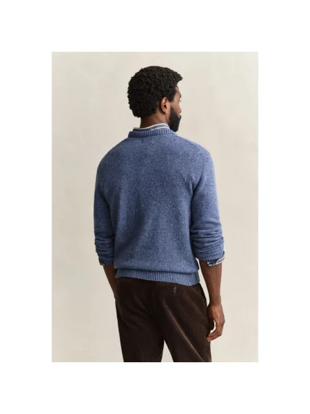 Sweter Gant niebieski