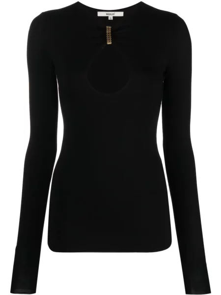 Tricou Manuri lung negru