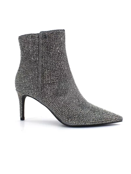 Buty do kostki Michael Kors skórzane szare