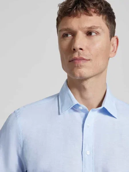 Koszula casualowa o kroju slim fit z mieszanki lnu Jake*s