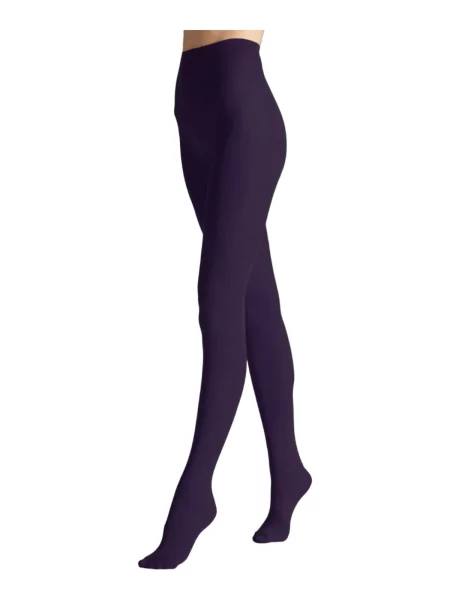 Sokisahtel Punčocháče STIINA 40 DEN tights fialkově modrá