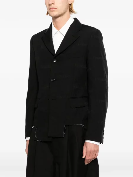 Sacou Comme Des Garçons Black asimetric negru
