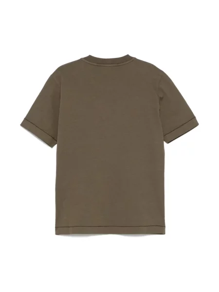 Dětské tričko Stone Island zelené