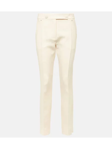 Pantaloni Valentino alb