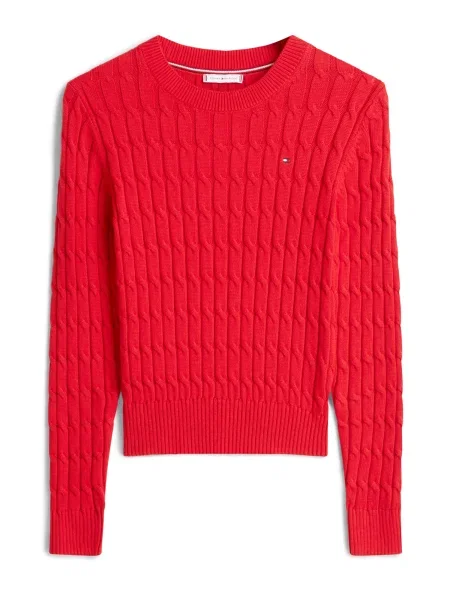 TOMMY HILFIGER Pulover crvena