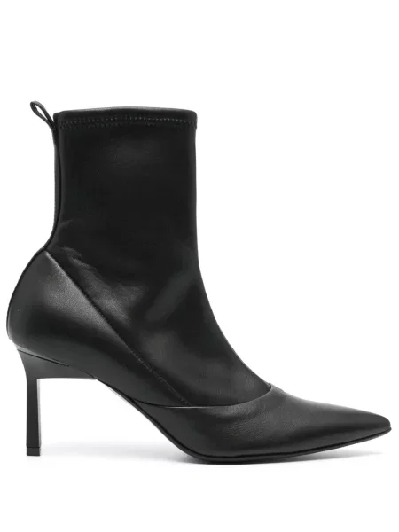Cizme scurte Calvin Klein din piele negru