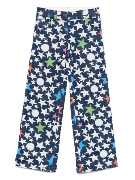 Spodnie dziecięce Stella Mccartney niebieskie