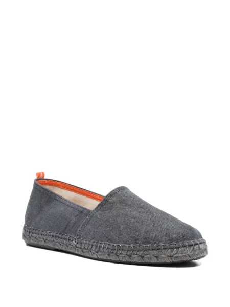 Espadrile Abarca din canvas albastru