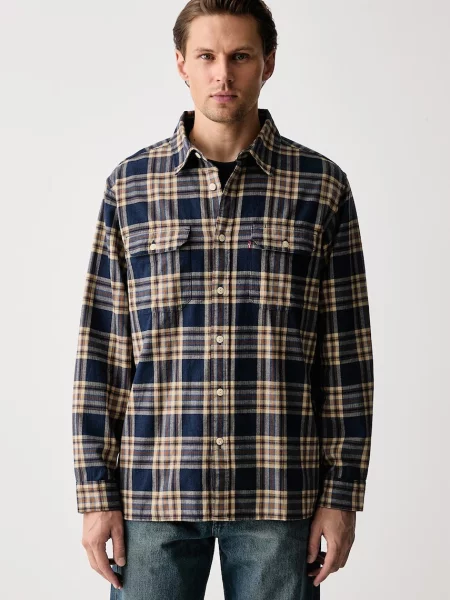 Levi's cămașă pentru bărbați din denim JACKSON WORKER