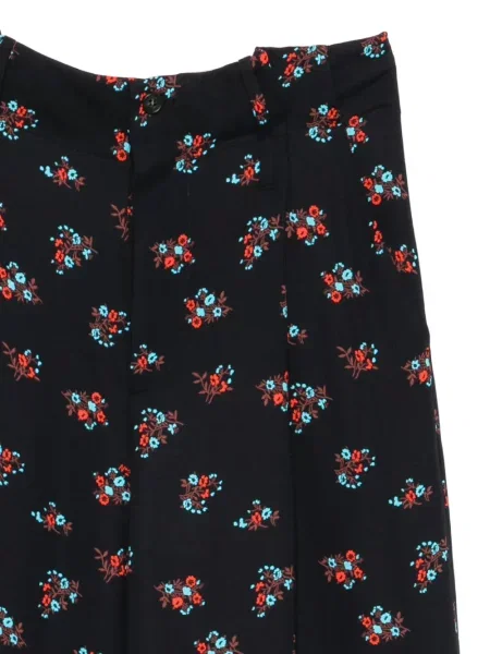 Pantaloni N°21 cu model floral albastru