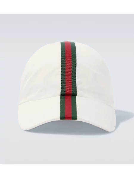Șapcă Gucci cu dungi alb