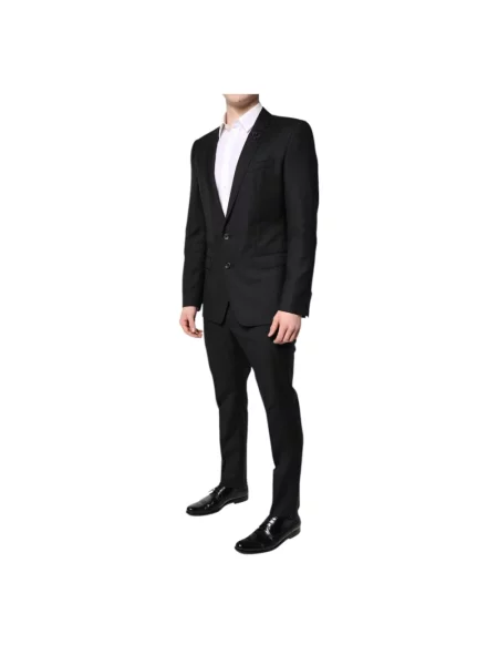 Garnitur Dolce And Gabbana elegancki czarny