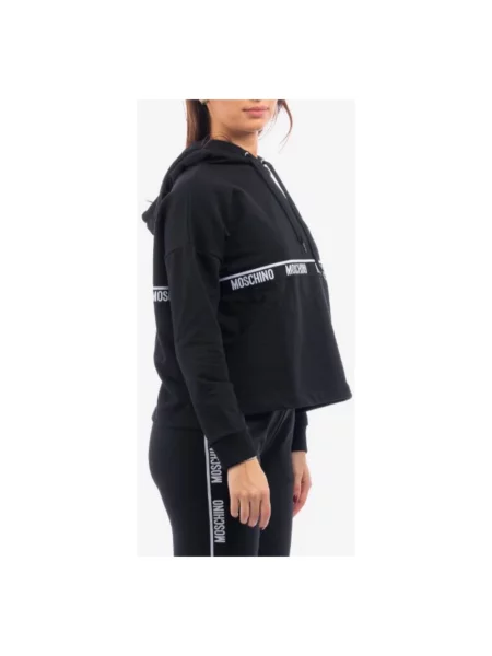 Bluza sportowa Moschino czarna