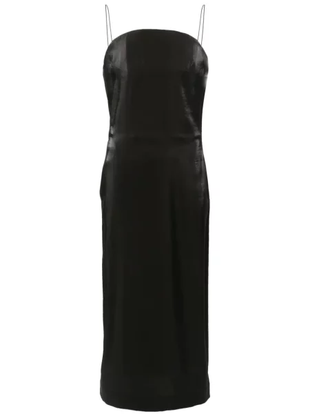 Rochie midi Jacquemus până la genunchi de costum negru