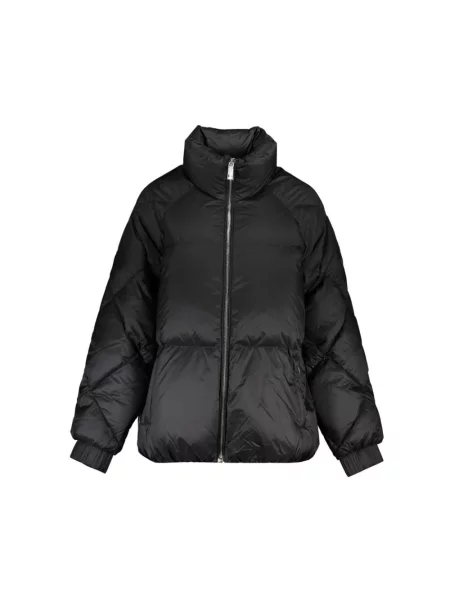 Krótka kurtka puchowa Tommy Hilfiger czarna