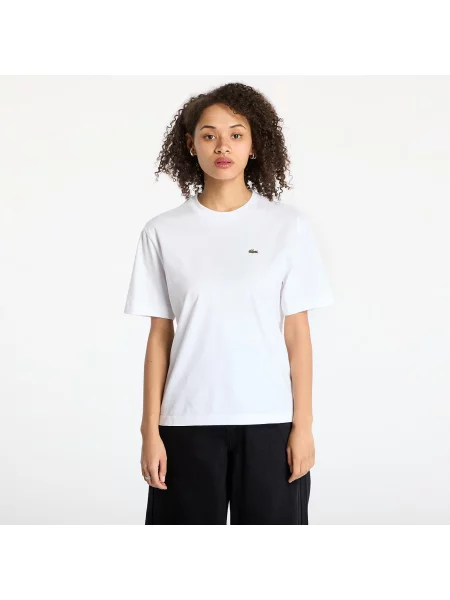 Lacoste Tricou | Relaxed fit alb