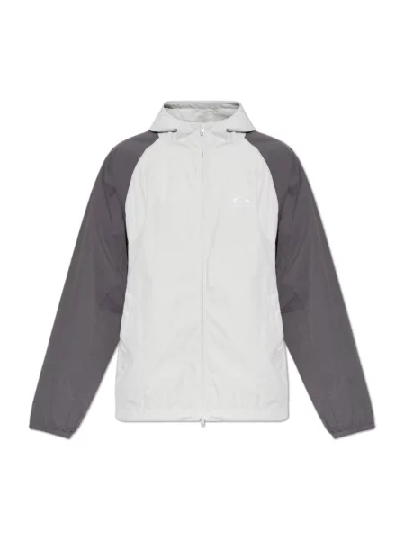 Kurtka Balenciaga z logo szara