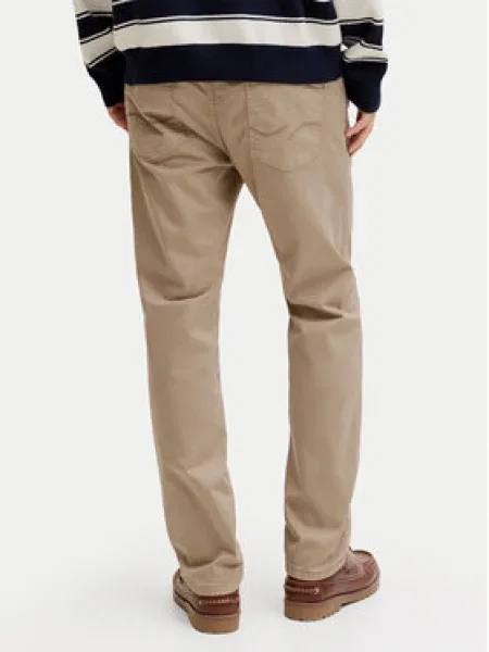 Jack & Jones nohavice Clark Finn béžová