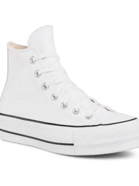 Tornacipő CONVERSE Ctas Lift Clean Hi White/Black/White fehér
