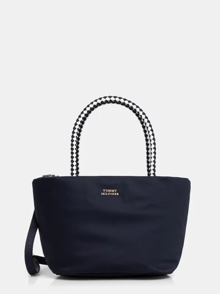 Tommy Hilfiger Geantă Th Marina Bucket Bleumarin albastru