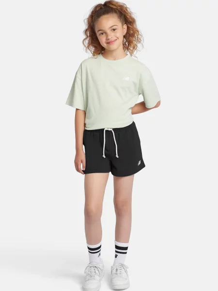 Детские шорты New Balance черные
