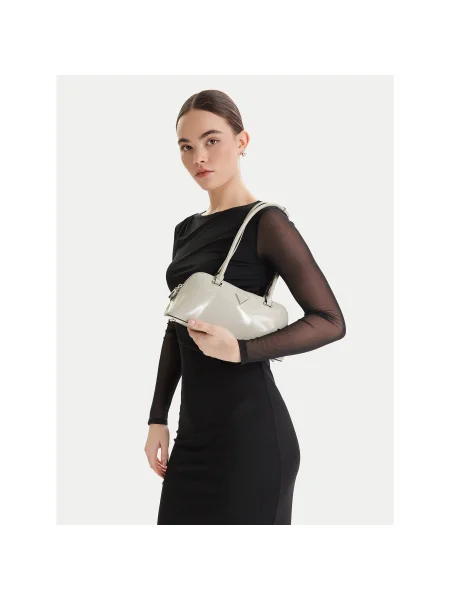 Geantă Guess Arnela Mini gri