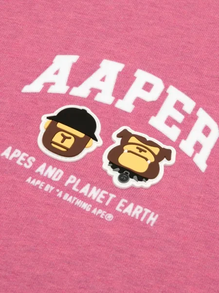 Hanorac crewneck Aape By A Bathing Ape roz