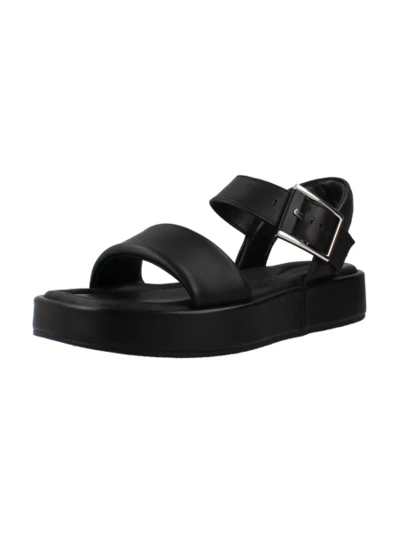 Sandały Clarks bez obcasa czarne