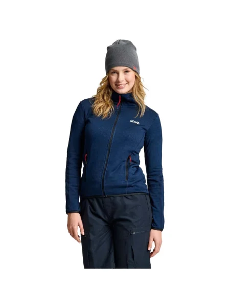 Hanorac din fleece Slam din fleece albastru