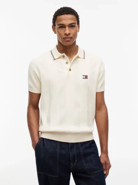Tommy Jeans Pulover bež
