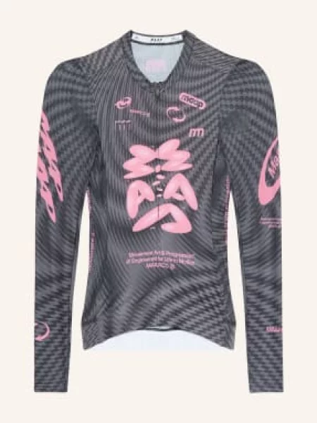 Maap Koszulka Kolarska Spectrum Pro Air Ls Jersey schwarz czarna
