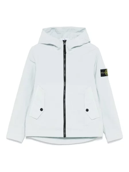 Kurtka dziecięca Stone Island niebieska