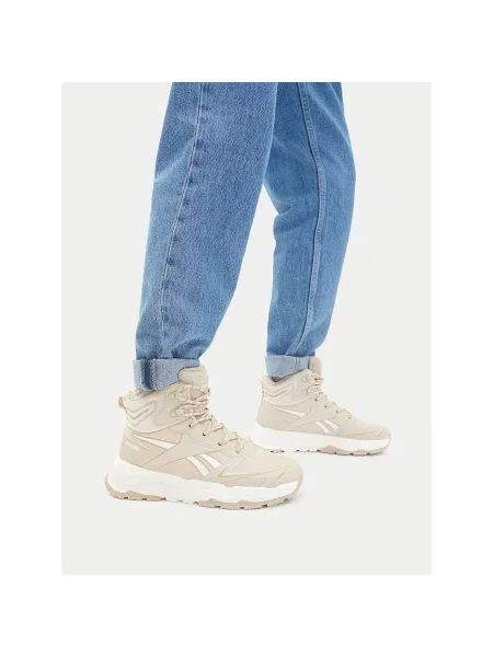 Reebok Gležnjarji Svetlo bež