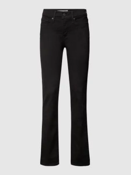 Jeansy o kroju straight fit z dodatkiem streczu model — Water Levi's® 300 czarne