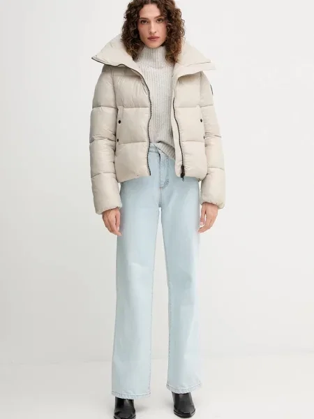 Вовняний светр Mos Mosh гольф сірий