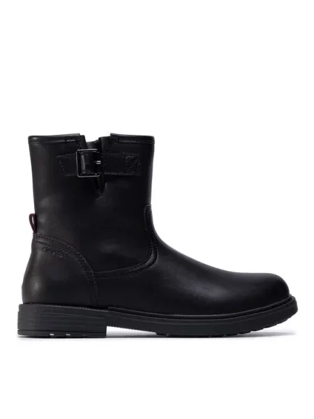 Μπότες Geox J Eclair G.B D μαύρο