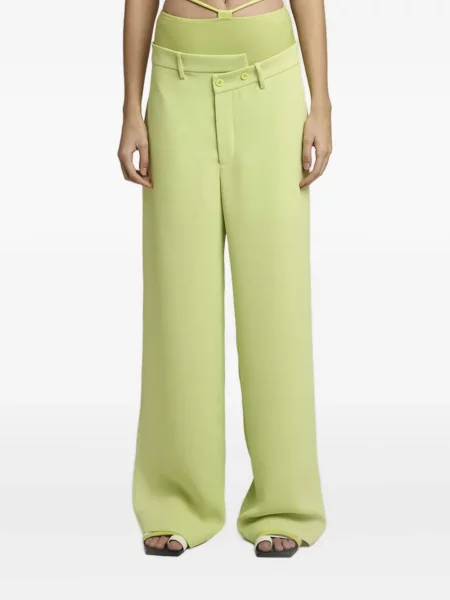 Pantaloni Gloria Coelho verde