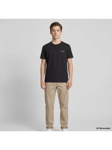 Tričko Calvin Klein Jeans čierna
