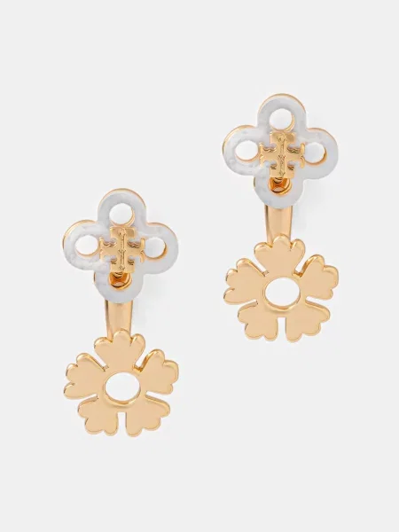 Tory Burch cercei pentru femei din alamă sidef ForgetMe